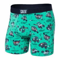 Saxx Ultra Boxer Brief - Off Course Carts/Green