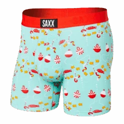 Saxx Vibe Boxer Brief - Fish Food Fiji