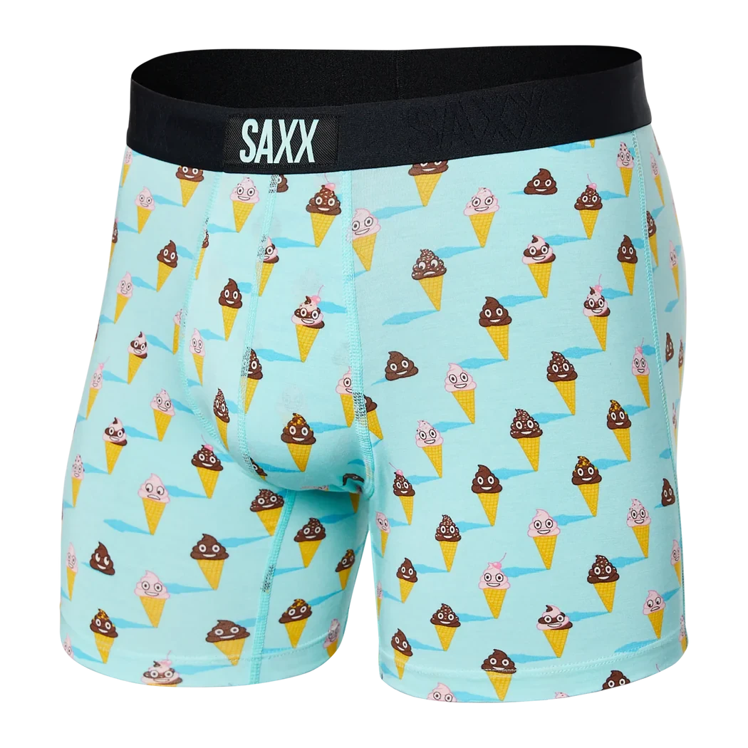 Saxx Vibe Boxer Brief - Ice Cream Surprise/Aqua 1 Saxx Vibe Boxer Brief - Ice Cream Surprise/Aqua