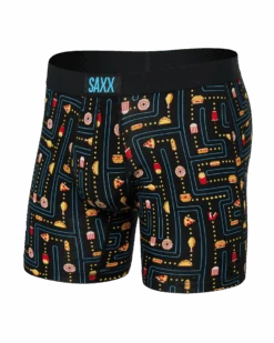 Saxx Vibe Boxer Brief - Junk Man Black
