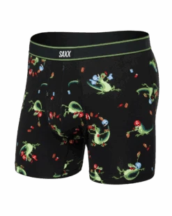 Saxx Daytripper Boxer Brief - Tailgators-Black