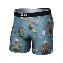 Saxx Volt Boxer Brief - Water Foul/Washed Teal
