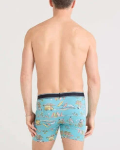 Saxx Daytripper Boxer Brief - Beach Or Bust - Reef Blue 5 Saxx Daytripper Boxer Brief - Beach Or Bust - Reef Blue -Saxx Comfort Sales 6RNVB