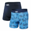 Saxx Vibe 2 Pack Boxer Brief - Moosletoe/Navy