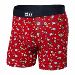 Saxx Vibe Boxer Brief - Big Bang/Red