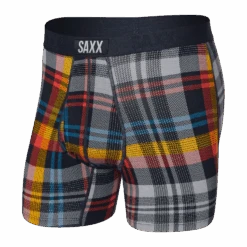 Saxx Ultra Boxer Brief - Multi Free Fall Plaid