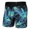 Saxx Droptemp Cooling Boxer Brief - Tropical Jungle Blue