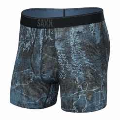 Saxx Quest Dry Mesh Boxer Brief - Smokey Mountains Multi