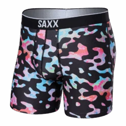 Saxx Volt Boxer Brief - Washed Out Camo Multi