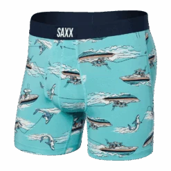 Saxx Vibe Boxer Brief - Swimmers/Sea Level
