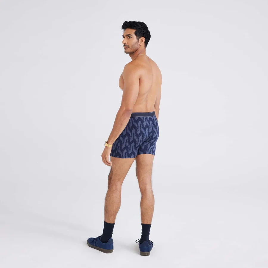 Saxx Daytripper Boxer Brief - Ikat Chevron-Deep Navy 2 Saxx Daytripper Boxer Brief - Ikat Chevron-Deep Navy - Image 2