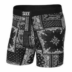 Saxx Vibe Boxer Brief - Black Bandana Republic