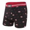 Saxx Vibe Boxer Brief - Black True North