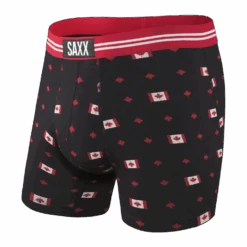 Saxx Vibe Boxer Brief - Black True North
