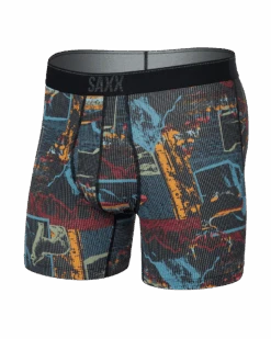 Saxx Quest Quick-Dry Mesh - Light And Shadow Multi