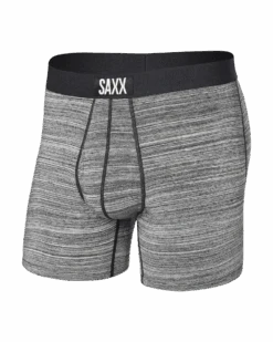 Saxx Ultra Boxer Brief - Spacedye Heather Grey