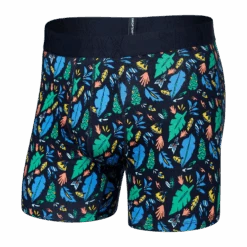 Saxx Droptemp™ Cooling Boxer Brief - Pop Flora Blue