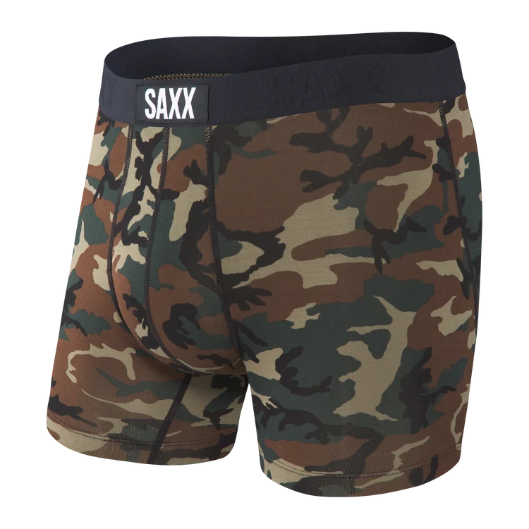 Saxx Vibe Boxer Brief - Woodland Camo 1 Saxx Vibe Boxer Brief - Woodland Camo