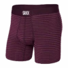 Saxx Ultra Boxer Brief - Micro Stripe Plum