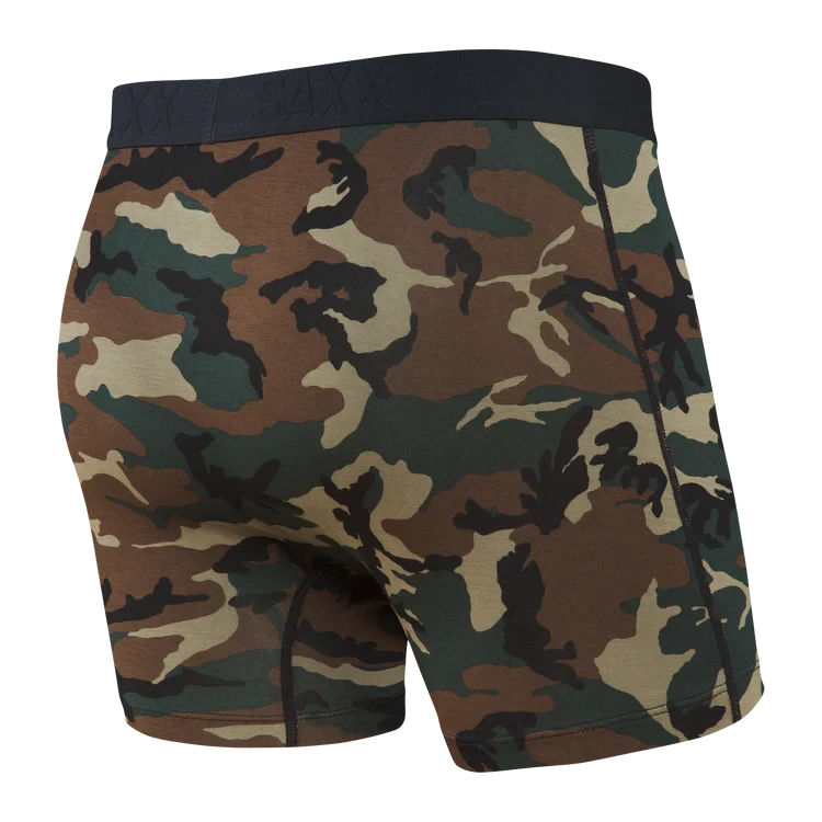 Saxx Vibe Boxer Brief - Woodland Camo 2 Saxx Vibe Boxer Brief - Woodland Camo - Image 2