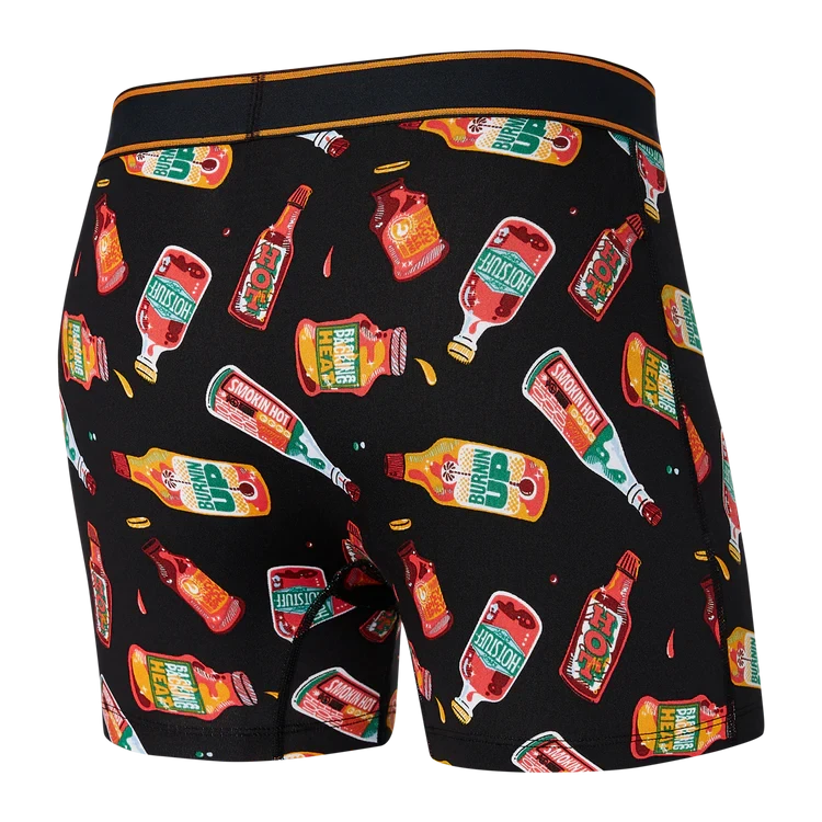 Saxx Daytripper Boxer Brief - Hot Ones Black 2 Saxx Daytripper Boxer Brief - Hot Ones Black - Image 2