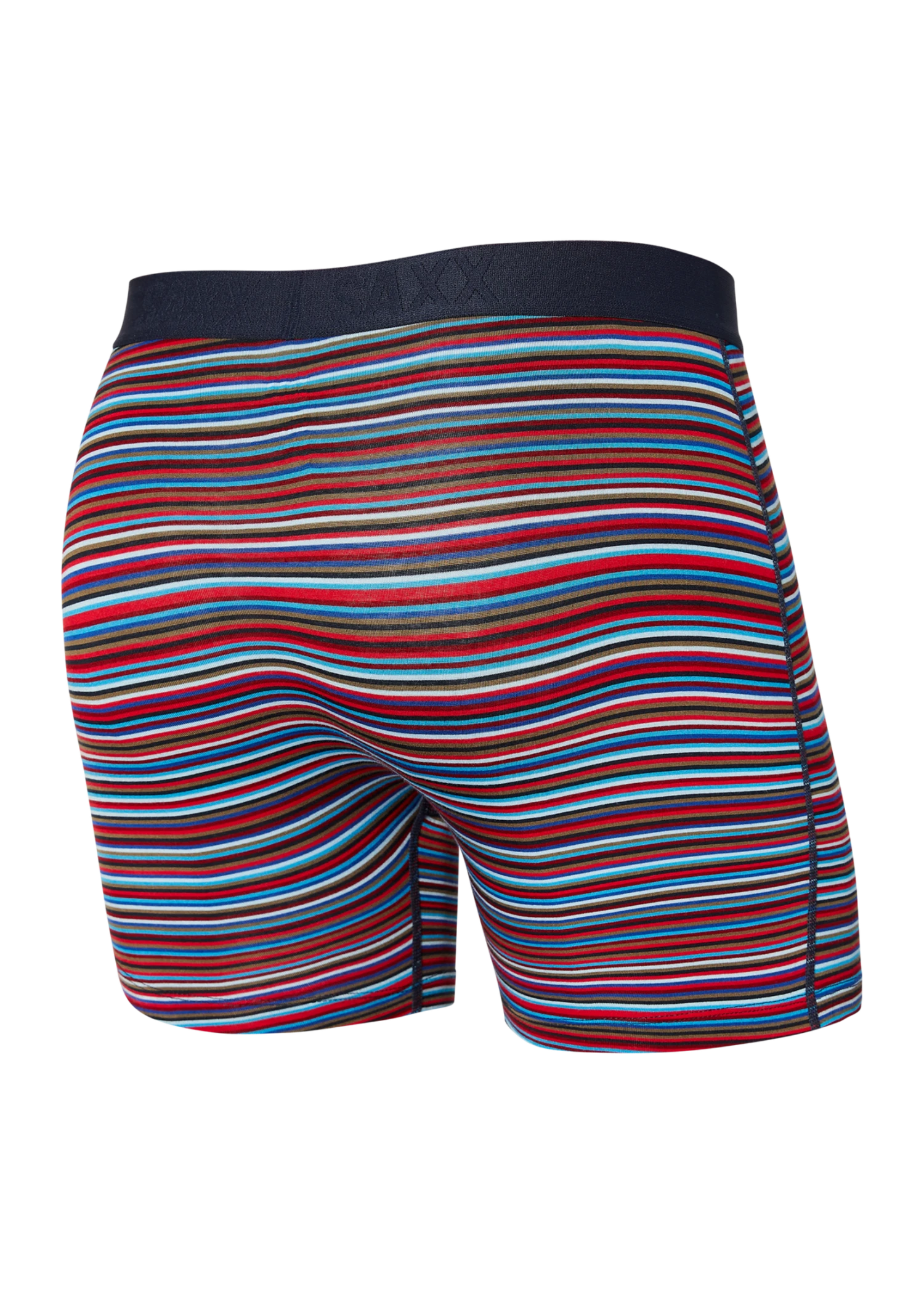 Saxx Vibe Boxer Brief - Blue Vibrant Stripe 2 Saxx Vibe Boxer Brief - Blue Vibrant Stripe - Image 2