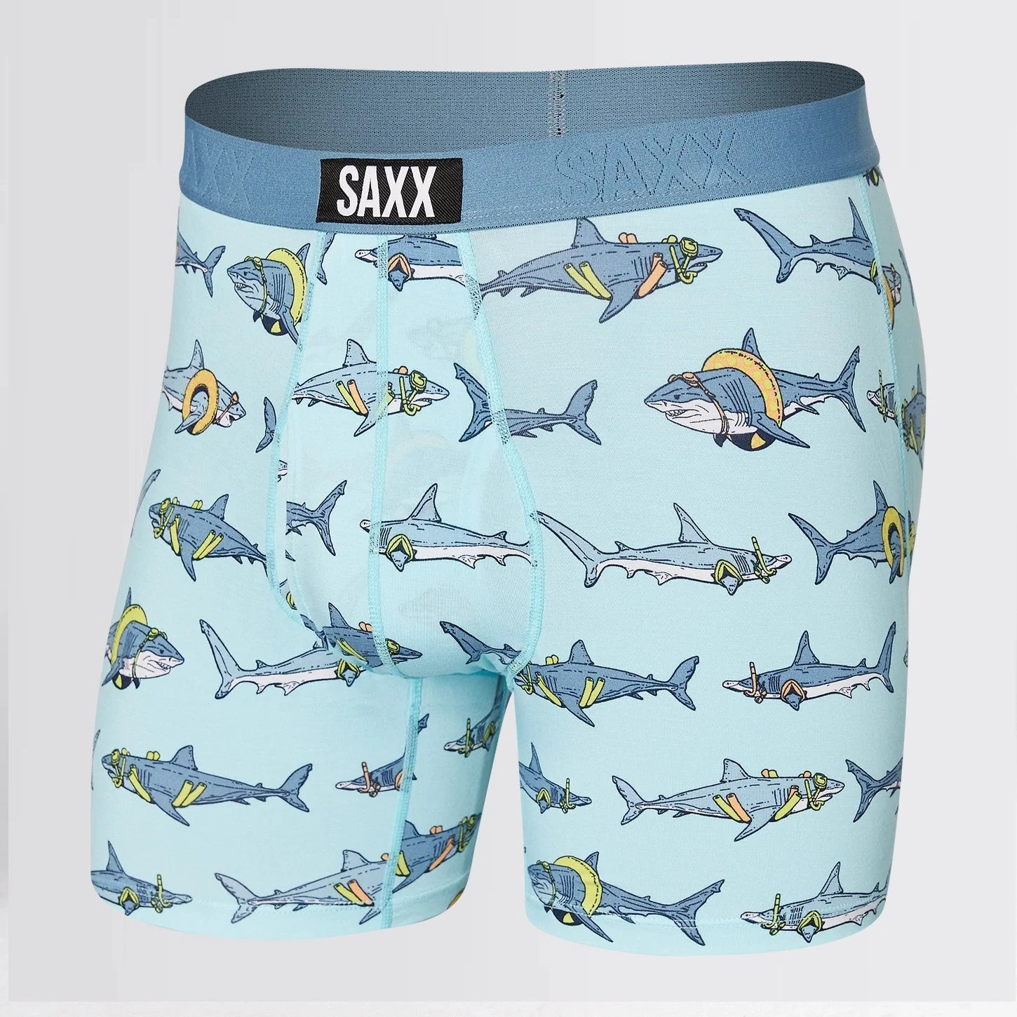 Saxx Ultra Boxer Brief Fly (Pool Sharks - Sea Glass) 1 Saxx Ultra Boxer Brief Fly (Pool Sharks - Sea Glass)