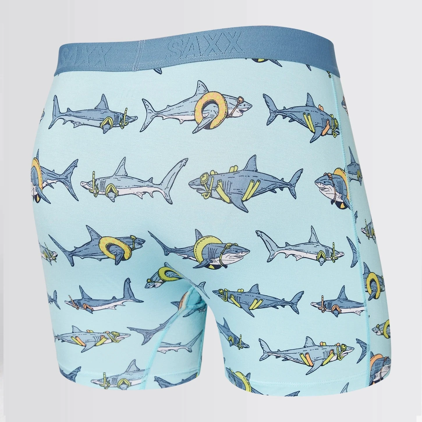 Saxx Ultra Boxer Brief Fly (Pool Sharks - Sea Glass) 2 Saxx Ultra Boxer Brief Fly (Pool Sharks - Sea Glass) - Image 2
