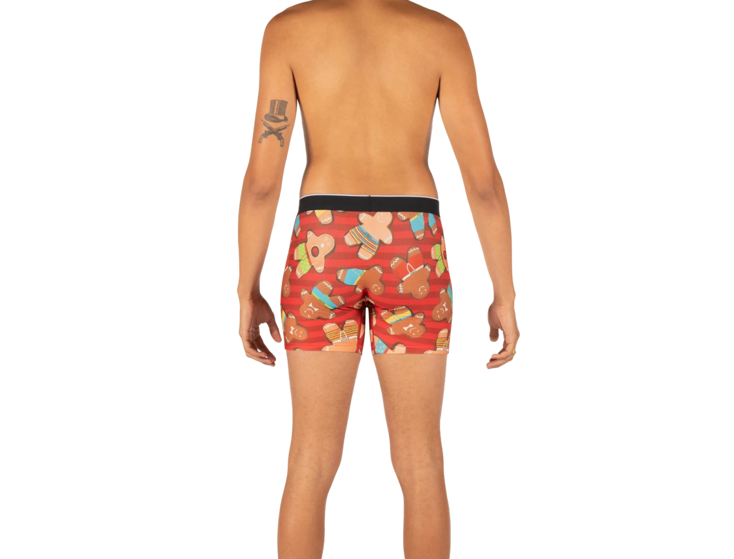 SAXX Volt Boxer Brief Gingerbread Bros 4 SAXX Volt Boxer Brief Gingerbread Bros - Image 4