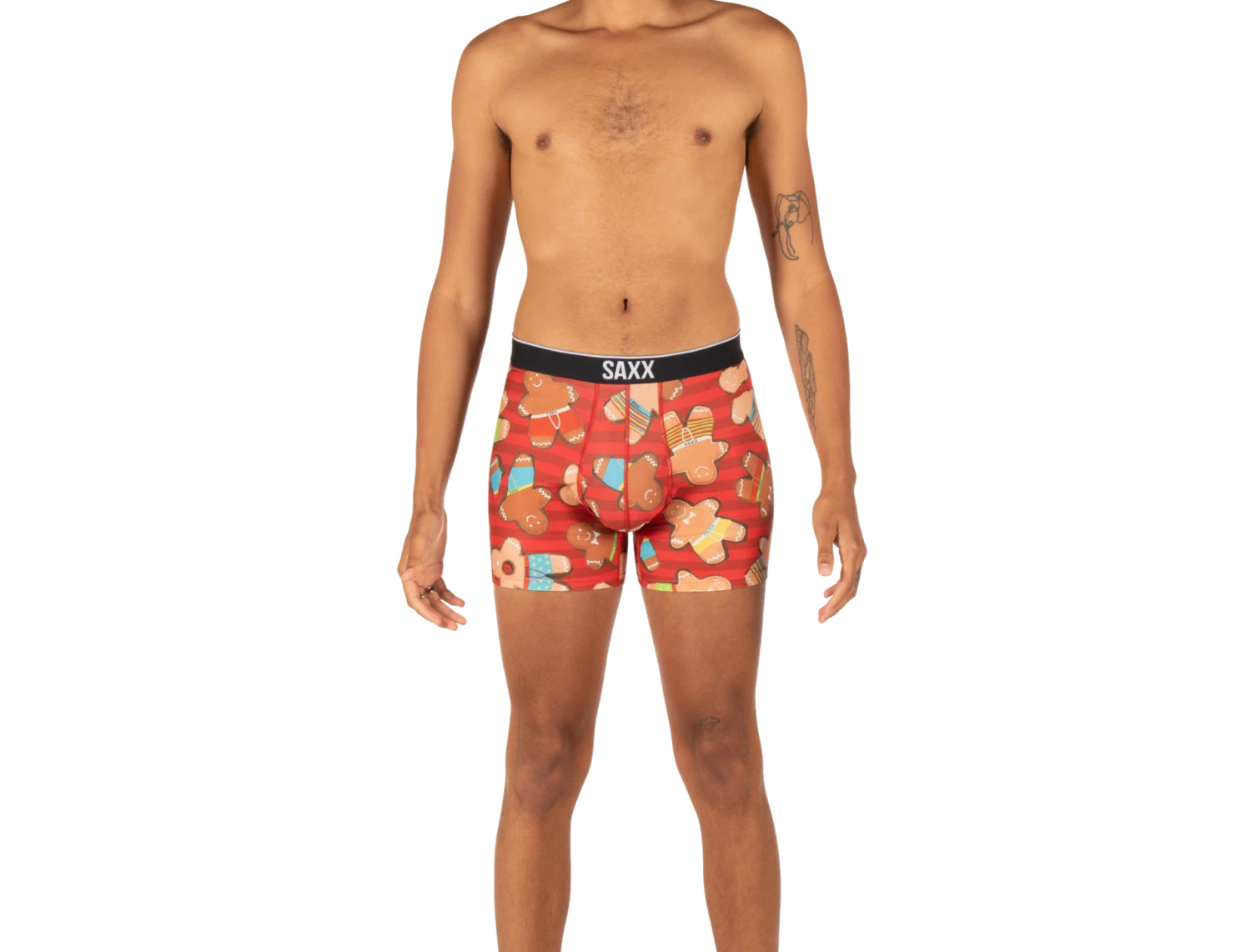 SAXX Volt Boxer Brief Gingerbread Bros 3 SAXX Volt Boxer Brief Gingerbread Bros - Image 3