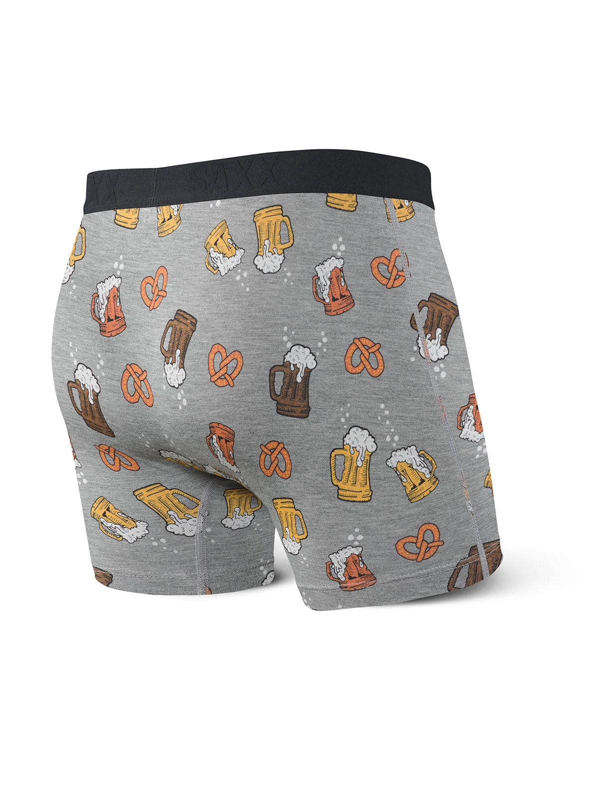 SAXX Vibe Boxer Brief Grey Beer Cheers 2 SAXX Vibe Boxer Brief Grey Beer Cheers - Image 2
