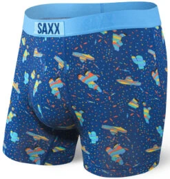 SAXX Vibe Boxer Brief Blue Pinata Bang