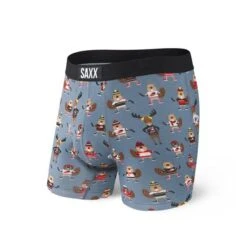 Saxx Vibe Boxer Brief (Grey Puck Yeah)