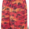 SAXX Cannonball 2n1 Short Red Palm Sunset