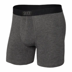 Saxx Vibe Boxer Brief - Graphite Heather