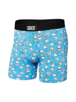Saxx Ultra Super Soft Boxer Brief Fly - Poppin Blue