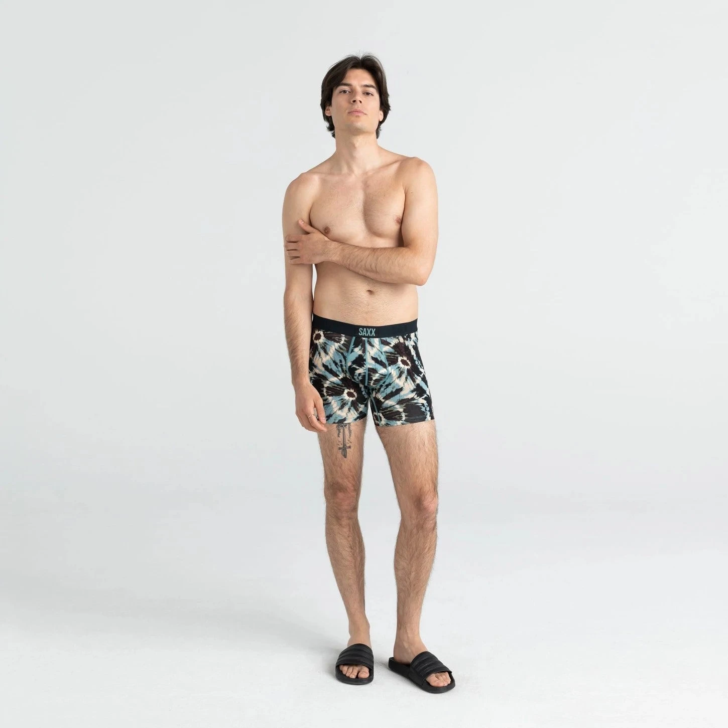 Saxx Vibe Boxer Brief (Earthy Tie Dye - Multi) 3 Saxx Vibe Boxer Brief (Earthy Tie Dye - Multi) - Image 3