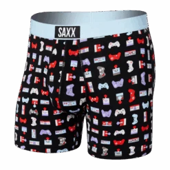 Saxx Ultra Super Soft Boxer Brief Fly - Gamer-Black