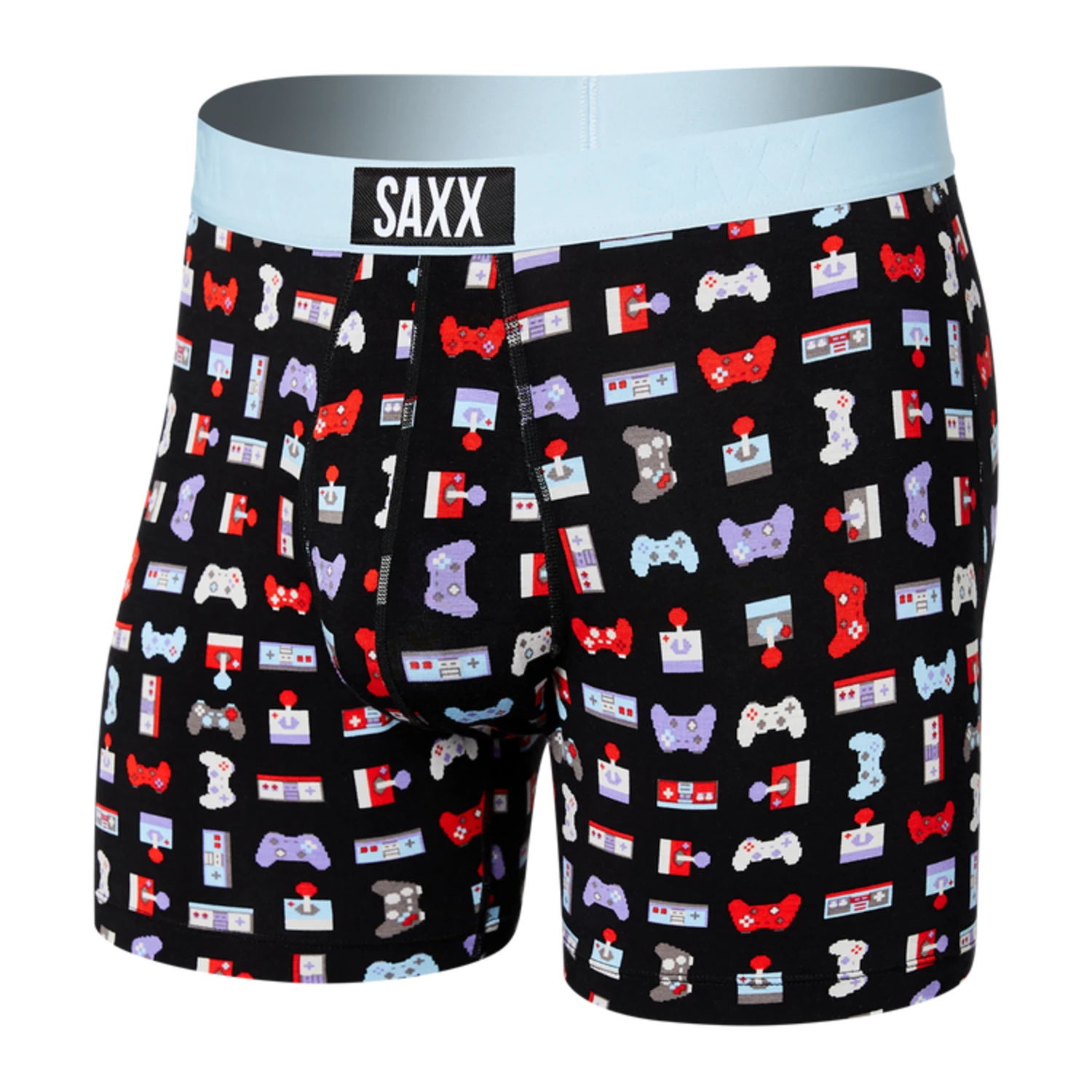 Saxx Ultra Super Soft Boxer Brief Fly - Gamer-Black 1 Saxx Ultra Super Soft Boxer Brief Fly - Gamer-Black