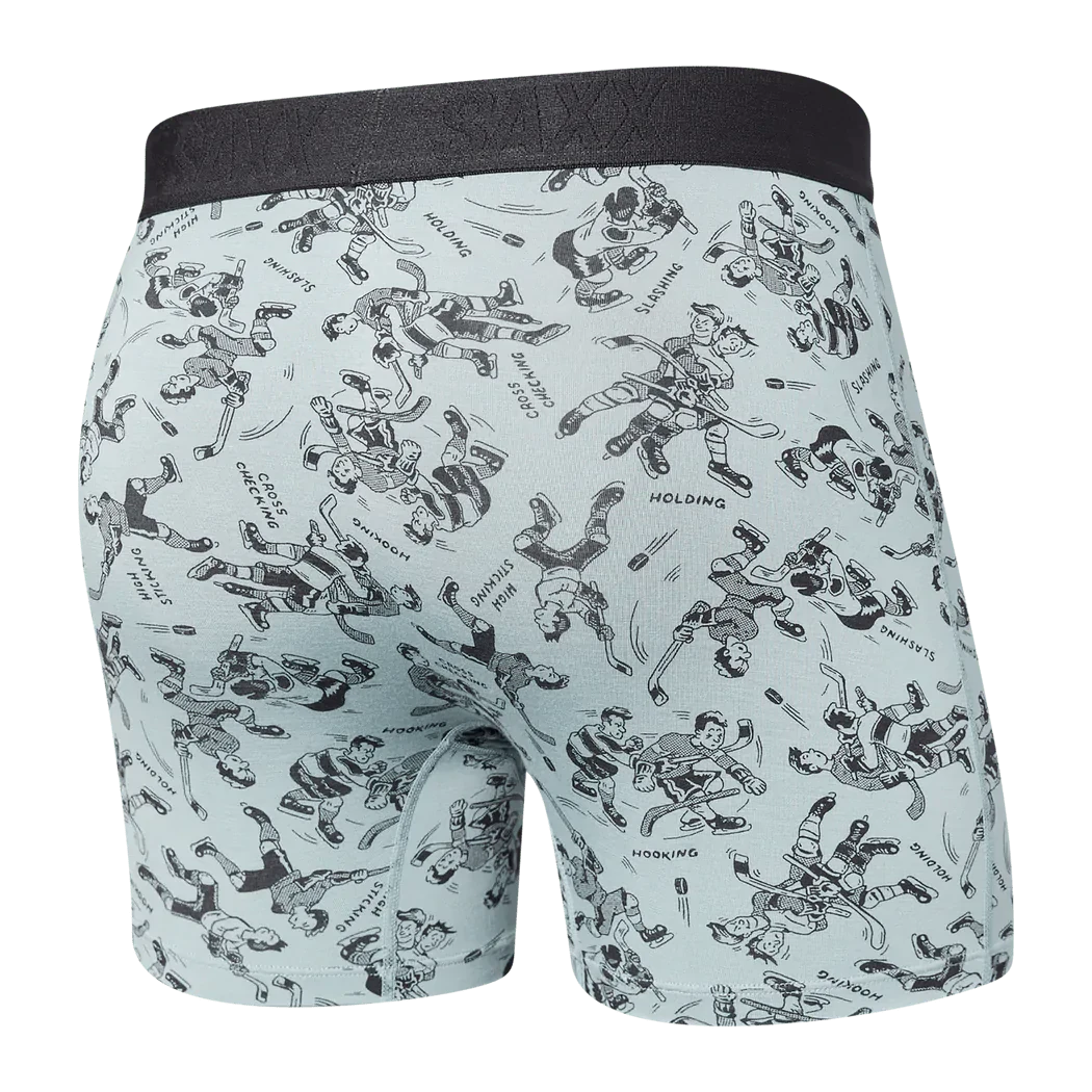 Saxx Vibe Boxer Brief - Vintage Skater Blue 2 Saxx Vibe Boxer Brief - Vintage Skater Blue - Image 2