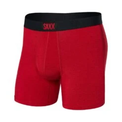 Saxx Vibe Boxer Brief (Cherry Heather)