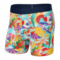 Saxx Droptemp™ Cooling Boxer Brief - Slushie Tropics Multi