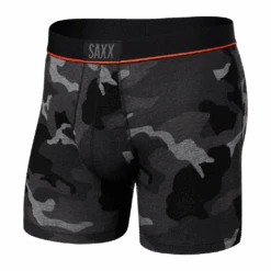 Saxx Vibe Boxer Brief - Supersize Camo Black