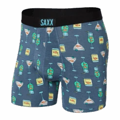 Saxx Ultra Super Soft Boxer Brief - Nautical Nightcap