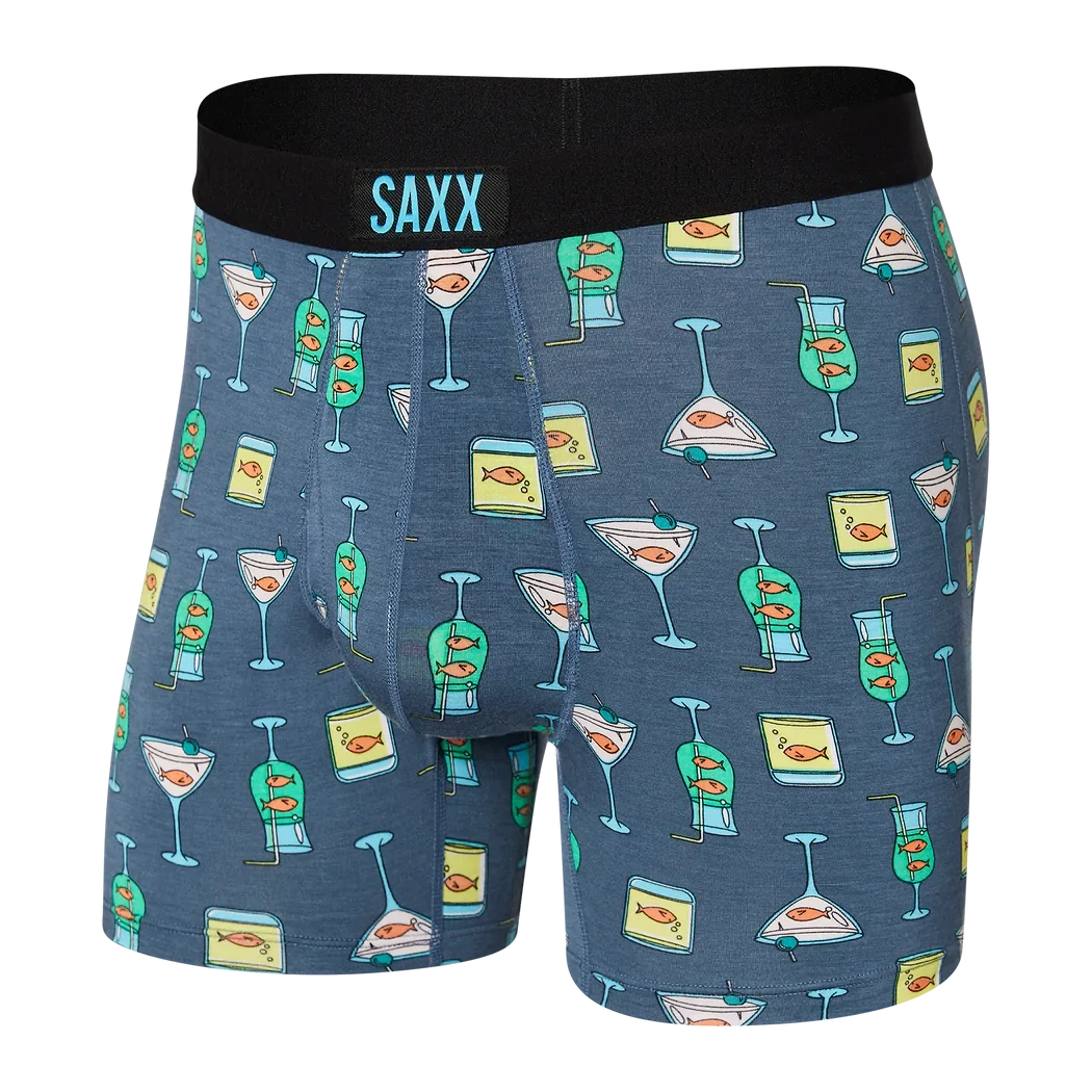 Saxx Ultra Super Soft Boxer Brief - Nautical Nightcap 1 Saxx Ultra Super Soft Boxer Brief - Nautical Nightcap