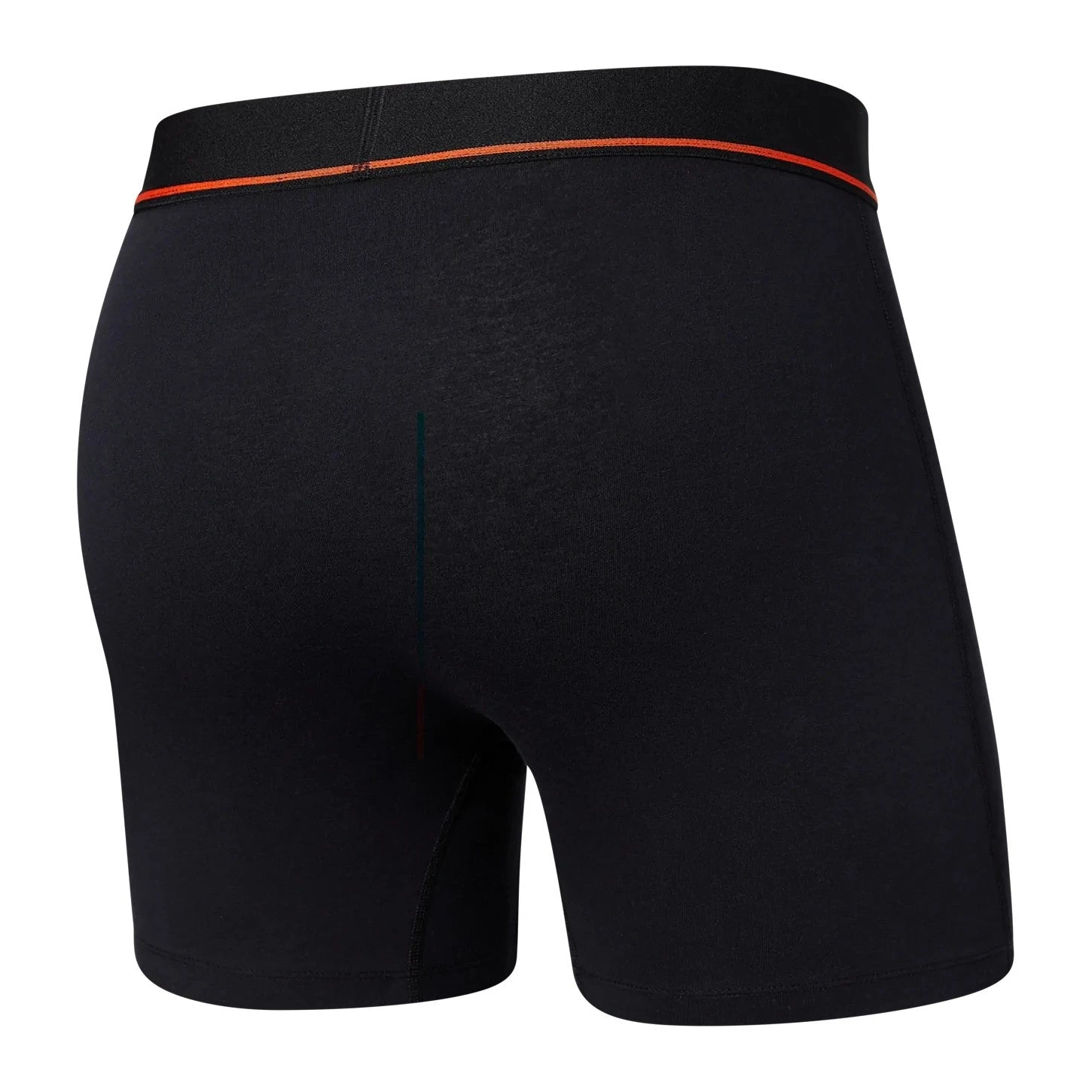 Saxx Non-Stop Stretch Cotton Boxer Brief (Black) 2 Saxx Non-Stop Stretch Cotton Boxer Brief (Black) - Image 2