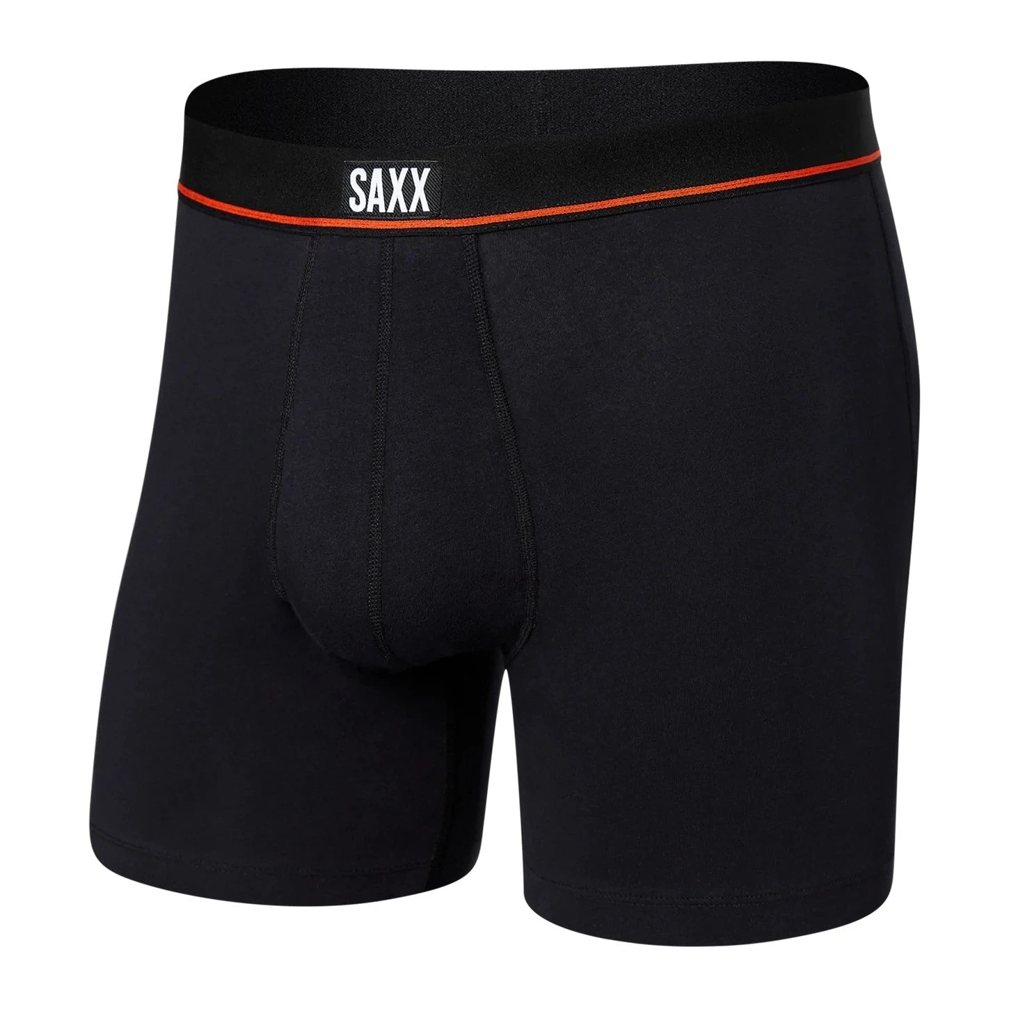 Saxx Non-Stop Stretch Cotton Boxer Brief | 3 Pack (Black, Deep Navy, White) 2 Saxx Non-Stop Stretch Cotton Boxer Brief | 3 Pack (Black, Deep Navy, White) - Image 2