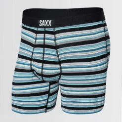 Saxx Ultra Boxer Brief Fly (Desert Stripe Blue)