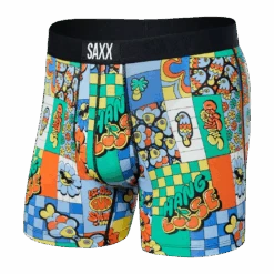 Saxx Vibe Boxer Brief - Let The Sun Shine In Multi