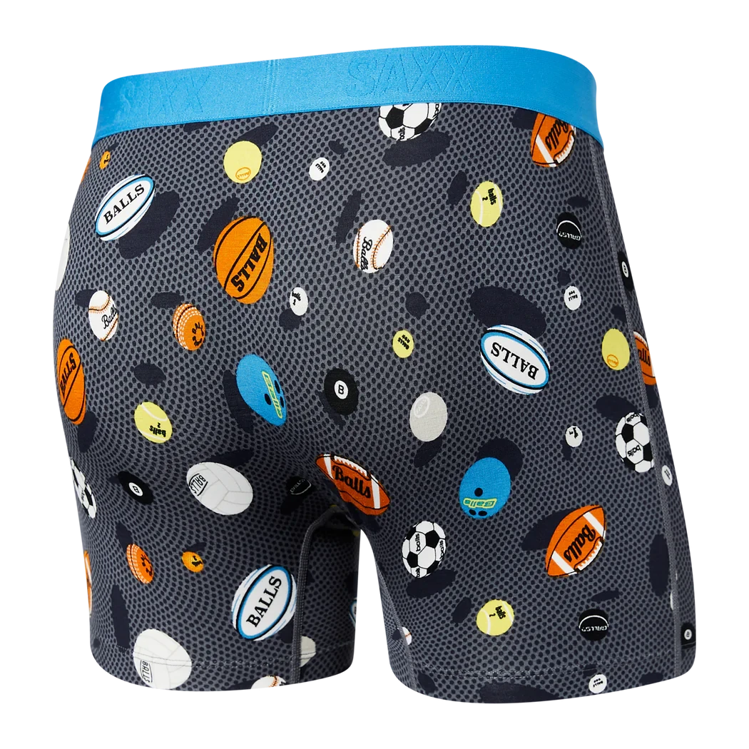 Saxx Vibe Boxer Brief - Balls To The Wall/Black 2 Saxx Vibe Boxer Brief - Balls To The Wall/Black - Image 2